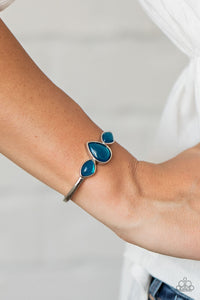 Blue,Bracelet Cuff,Boho Beach Babe Blue  ✧ Bracelet