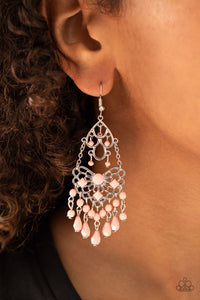 Earrings Fish Hook,Light Pink,Pink,Glass Slipper Glamour Pink ✧ Earrings