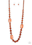 Malibu Masterpiece Brown ✨ Necklace Long