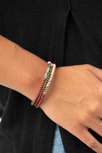 Bracelet Coil,Multi-Colored,Spiral Dive Multi ✧ Bracelet