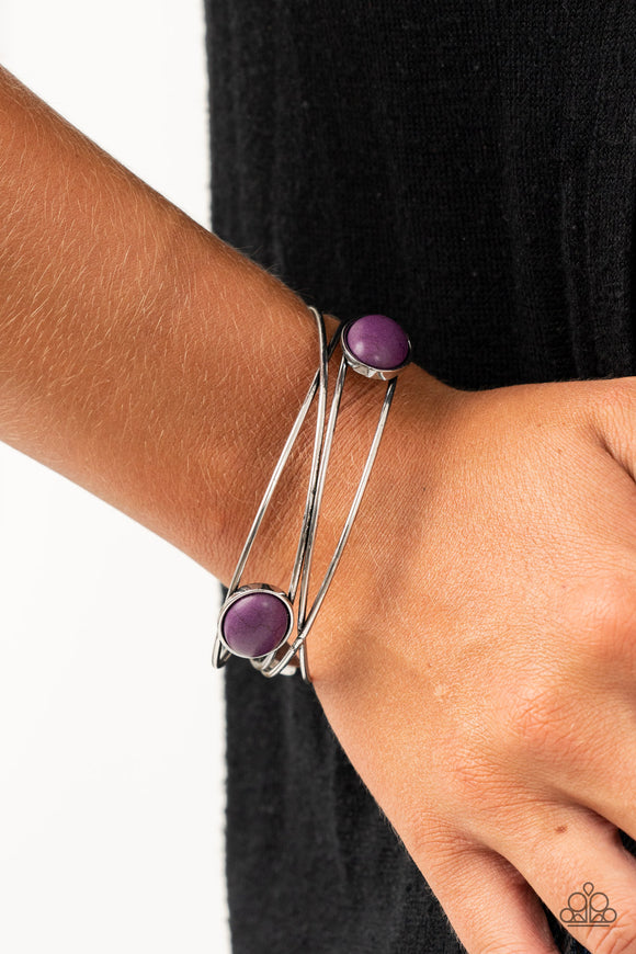 Desert Lagoon Purple ✧ Bangle Bracelet Bangle Bracelet