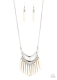 Stone Age A-Lister White ✨ Necklace Long