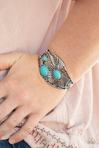 Blue,Bracelet Cuff,Turquoise,Mojave Moods Blue ✧ Bracelet