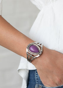 Bracelet Cuff,Purple,Sage Brush Beauty Purple ✧ Bracelet