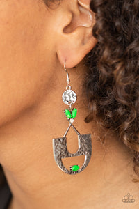 Earrings Fish Hook,Green,Modern Day Mecca Green ✧ Earrings