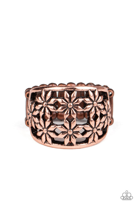 Crazy About Daisies Copper ✧ Ring Ring