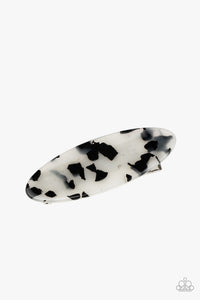 Animal Print,Black,Hair Clip,White,Hype Girl White ✧ Tortoise Shell Hair Clip