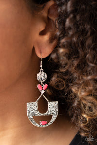 Earrings Fish Hook,Pink,Modern Day Mecca Pink ✧ Earrings