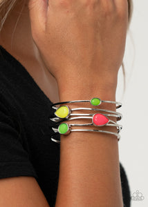 Bracelet Cuff,Multi-Colored,Fashion Frenzy Multi  ✧ Bracelet