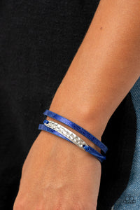 Blue,Bracelet Magnetic,Urban Bracelet,High-Strung Style Blue  ✧ Magnetic Bracelet