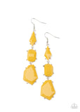 Geo Getaway Yellow ✧ Earrings Earrings