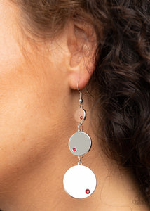 Earrings Fish Hook,Red,Poshly Polished Red ✧ Earrings