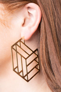 Earrings Hoop,Gold,Gotta Get GEO-ing Gold ✧ Hoop Earrings
