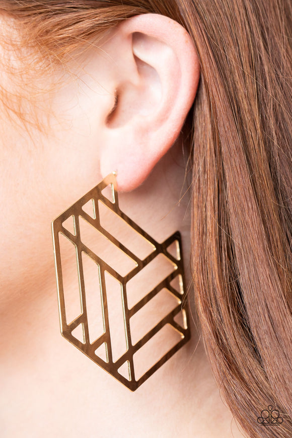 Gotta Get GEO-ing Gold ✧ Hoop Earrings Hoop Earrings