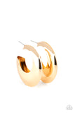 Chic CRESCENTO Gold ✧ Hoop Earrings Hoop Earrings