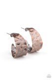 Put Your Best Face Forward Copper ✧ Hoop Earrings Hoop Earrings