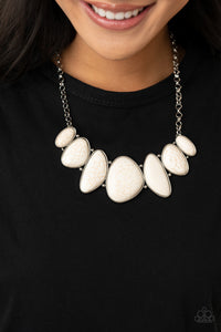 Necklace Short,Sets,White,Primitive White ✨ Necklace