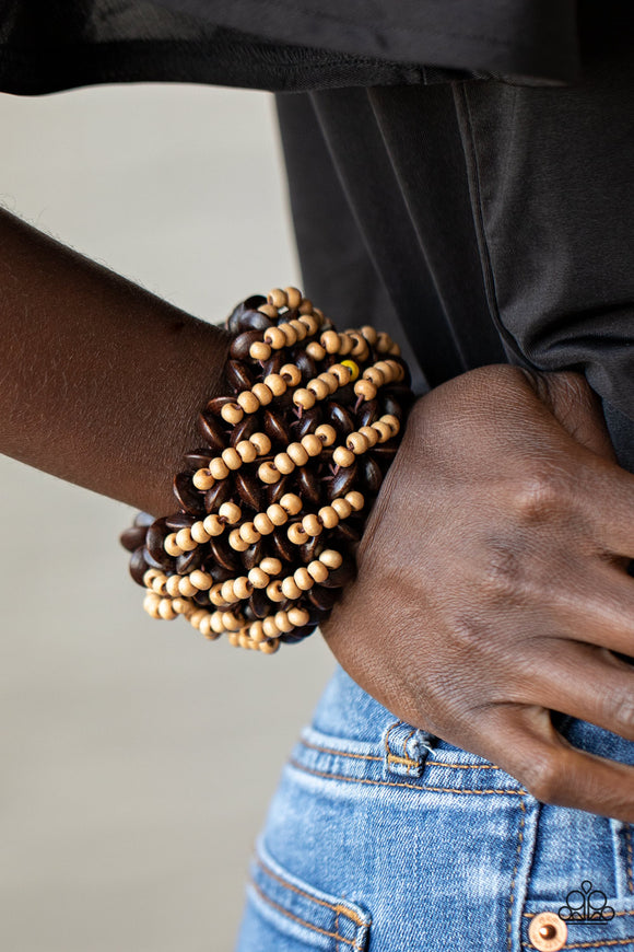 Cozy in Cozumel Brown  ✧ Bracelet Bracelet