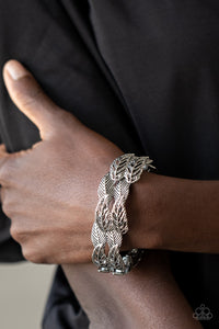 Bracelet Stretchy,Silver,Its Five o FLOCK Somewhere Silver  ✧ Bracelet