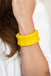 Bracelet Stretchy,Yellow,Caribbean Couture Yellow  ✧ Bracelet