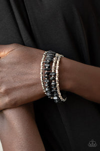 Black,Bracelet Coil,Rockin Renegade Black ✧ Bracelet