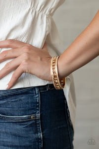 Bracelet Bangle,Gold,Couture Court Gold ✧ Bangle Bracelet