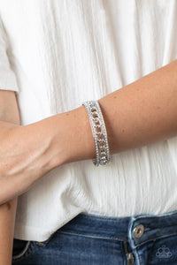 Bracelet Bangle,White,Couture Court White ✧ Bangle Bracelet