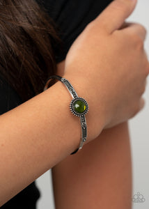 Bracelet Cuff,Green,PIECE of Mind Green ✧ Bracelet