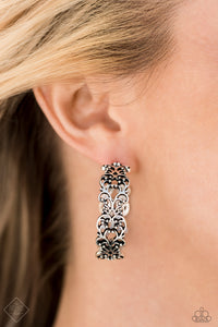 Earrings Hoop,Glimpses of Malibu,Silver,Laurel Wreaths Silver ✧Hoop Earrings