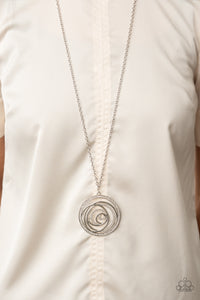 Necklace Long,White,Subliminal Sparkle White ✨ Necklace