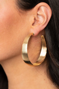 Earrings Hoop,Gold,Desert Wanderings Gold ✧ Hoop Earrings