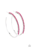 Making Rounds Pink ✧ Hoop Earrings Hoop Earrings