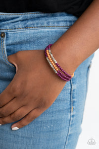 Bracelet Coil,Purple,Spiral Dive Purple ✧ Bracelet
