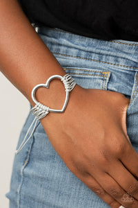 Bracelet Knot,Silver,Urban Bracelet,Valentine's Day,Playing With My HEARTSTRINGS Silver ✨ Urban Bracelet