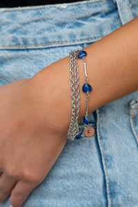 Blue,Bracelet Clasp,Cat's Eye,Valentine's Day,To Love and Adore Blue ✧ Bracelet