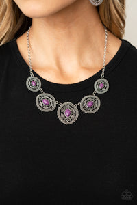 Necklace Short,Purple,Alter ECO Purple ✧ Necklace