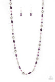 Twinkling Treasures Purple ✨ Necklace Long