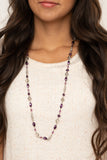 Twinkling Treasures Purple ✨ Necklace Long