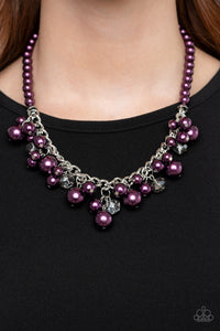 Necklace Short,Purple,Prim and POLISHED Purple ✨ Necklace
