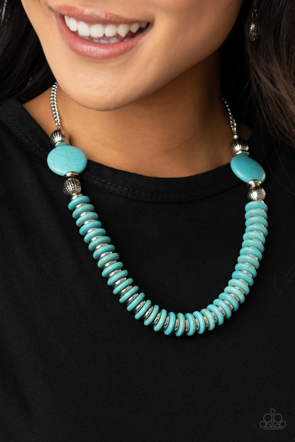 Desert Revival Blue ✨ Necklace Short