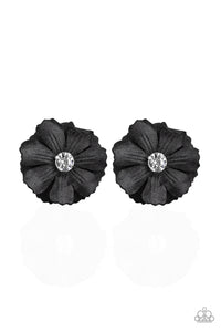 Black,Flower Clip,Candid Carnations Black ✧ Flower Hair Clip