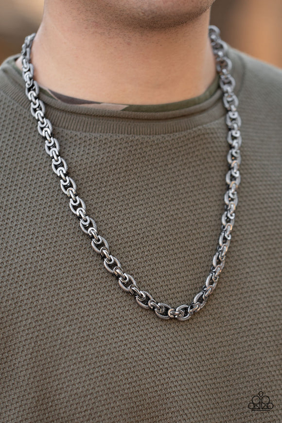 Grit and Gridiron Black ✧ Necklace Men's Necklace