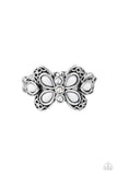 Boho Butterfly White ✧ Ring Ring