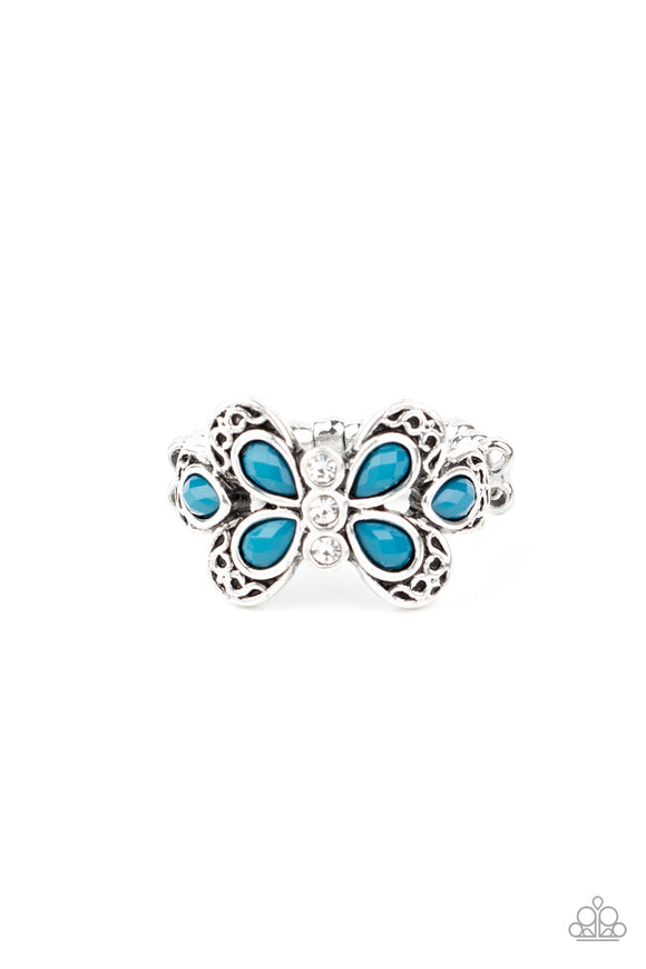 Boho Butterfly Blue ✧ Ring Ring