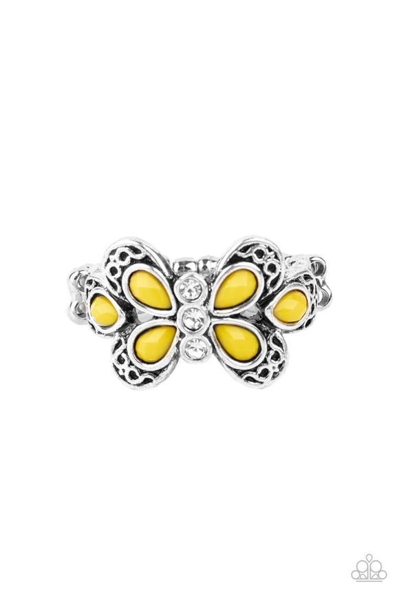 Boho Butterfly Yellow ✧ Ring Ring