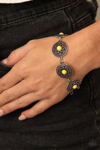 Bracelet Clasp,Yellow,Mojave Mandalas Yellow ✧ Bracelet