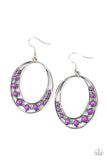 Crescent Cove Purple ✧ Earrings Earrings