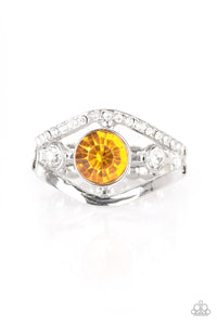 Ring Skinny Back,Yellow,Rich With Richness Yellow ✧ Ring