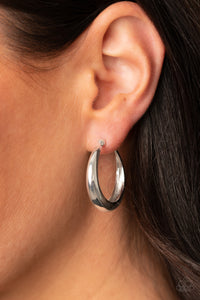 Earrings Hoop,Silver,Lay It On Thick Silver ✧ Hoop Earrings