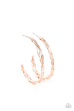 Twisted Tango Rose Gold ✧ Hoop Earrings Hoop Earrings